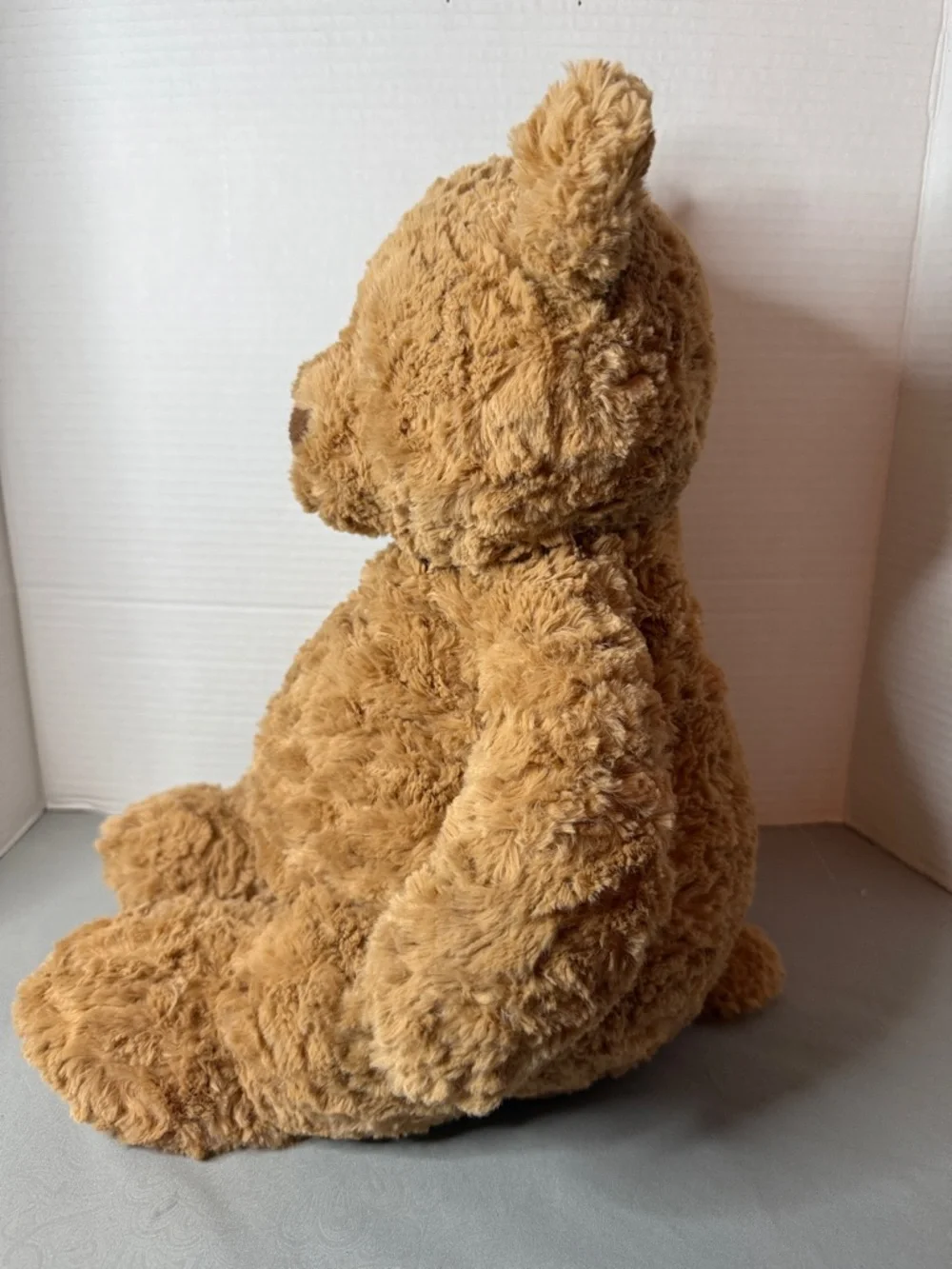 Jellycat Classic Legend Bartholomew Huge Teddy Bear Soft Tan Huggable 16.5”
